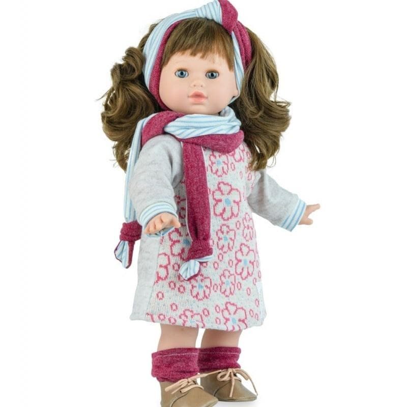 Lalka Hiszpańska Tina Paris brunetka w stylowym ubranku 42 cm