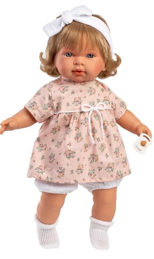 Lalka bobas płacząca Carla 42 cm Llorens