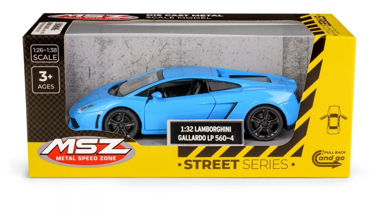 Lamborghini Gallardo LP560-4 niebieski metalowy model 1:26-1:38