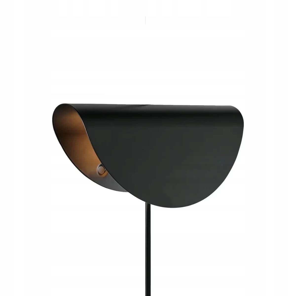 Lampa ścienna czarna matowa D130xH840 mm