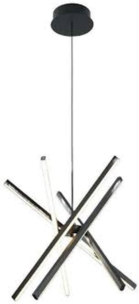 Lampa wisząca LED SIBIU 48W 4000K Czarna