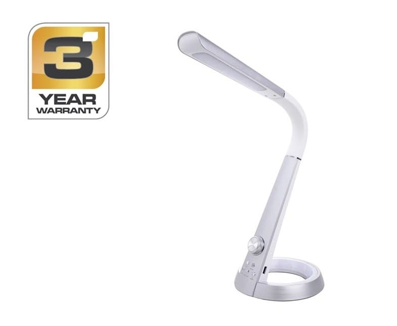 Lampka biurkowa LED Standart Alto BL1063S srebrna 8W