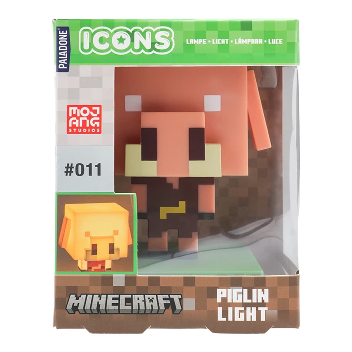 Lampka ikona Piglin Minecraft