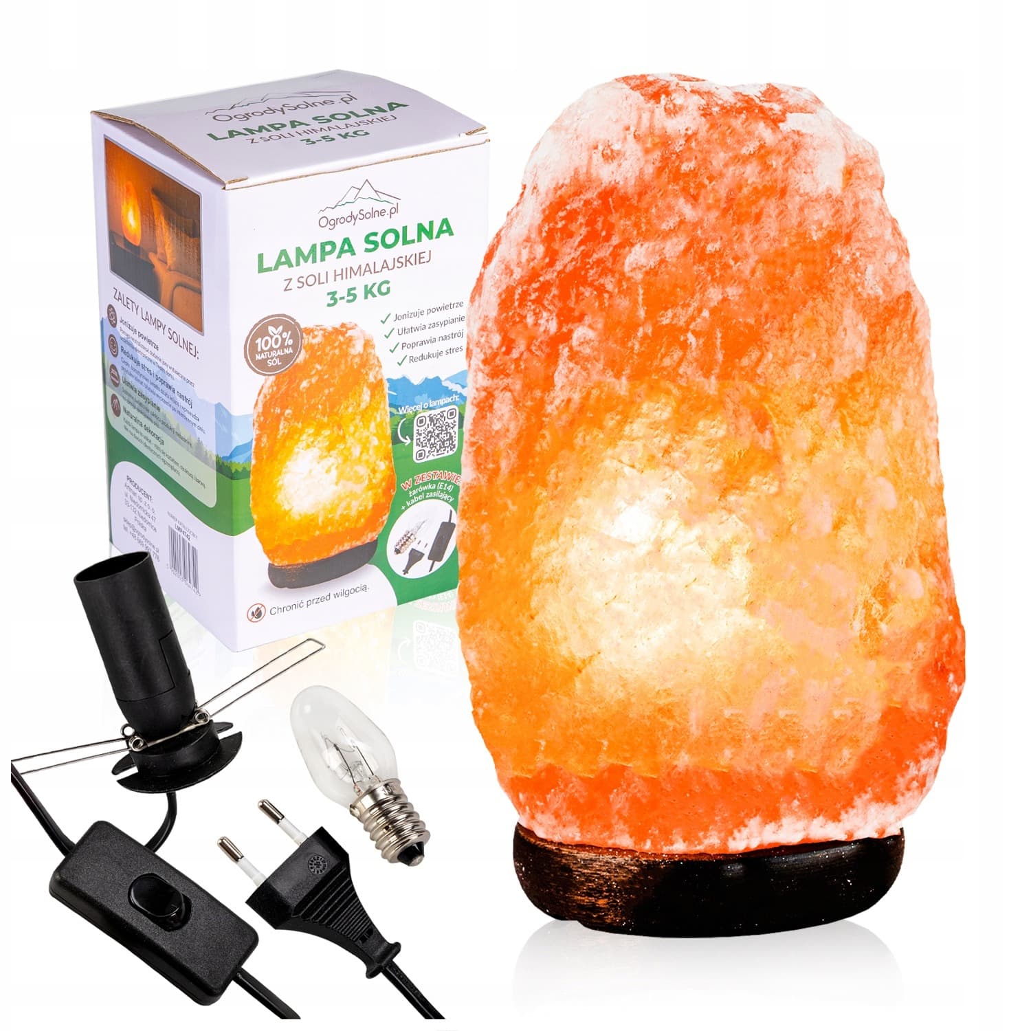 Lampka nocna Sally - delikatne oświetlenie do sypialni