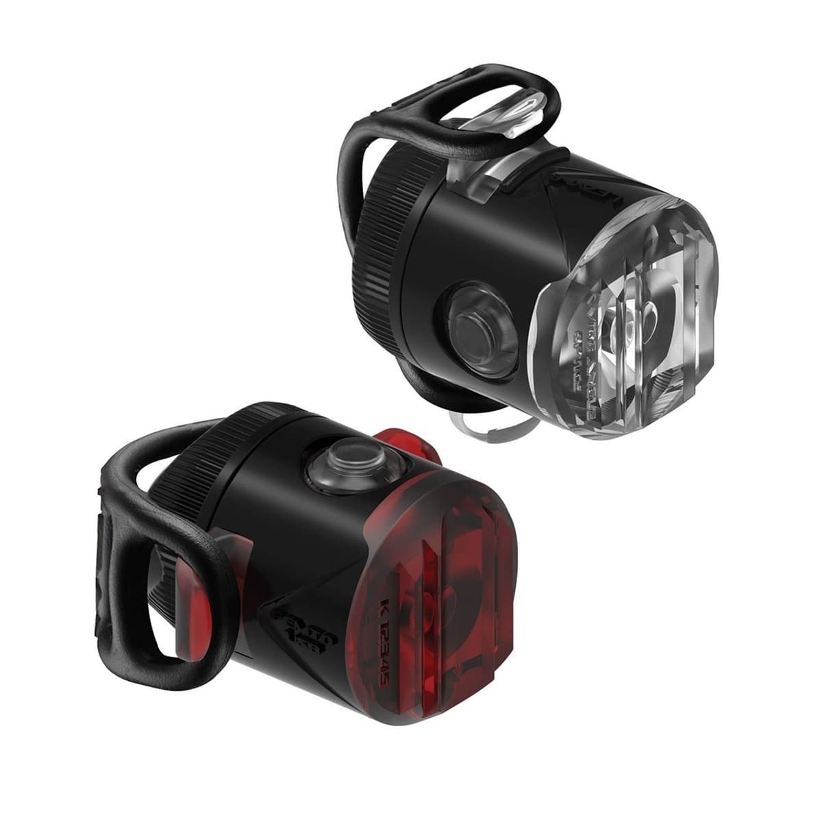Lampka rowerowa LED Lezyne Femto Drive USB - zestaw 2 szt.