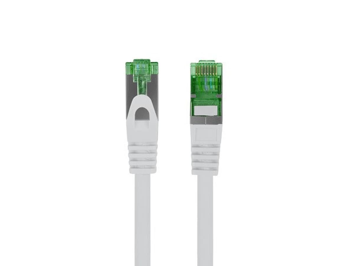 LANBERG Patchcord S/FTP Kat.7 LSZH CU 0.25m Szary