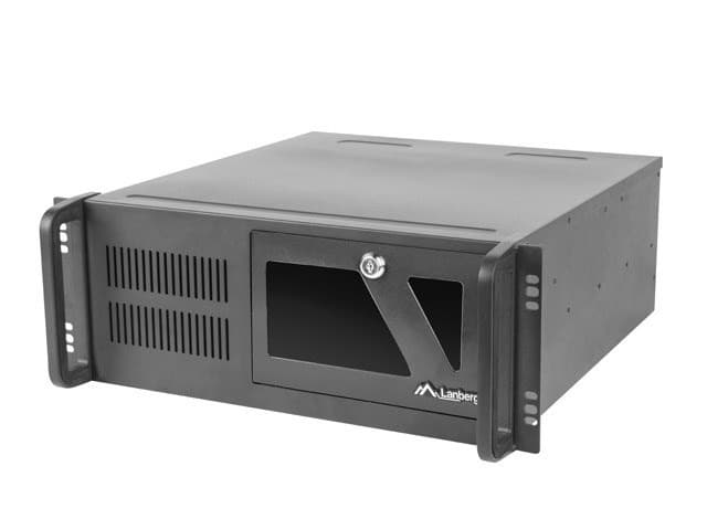 Obudowa Rack Lanberg 19 cali 450x404x100 mm czarna