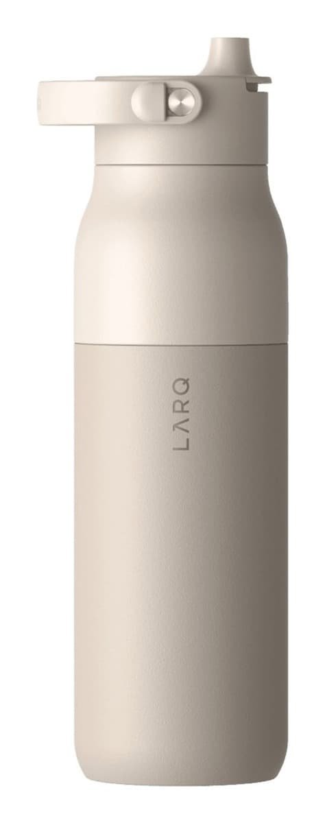 LARQ Bottle PureVis 2 - inteligentna, samoczyszcząca butelka filtrująca, UV-C, 1L, granitowa biel