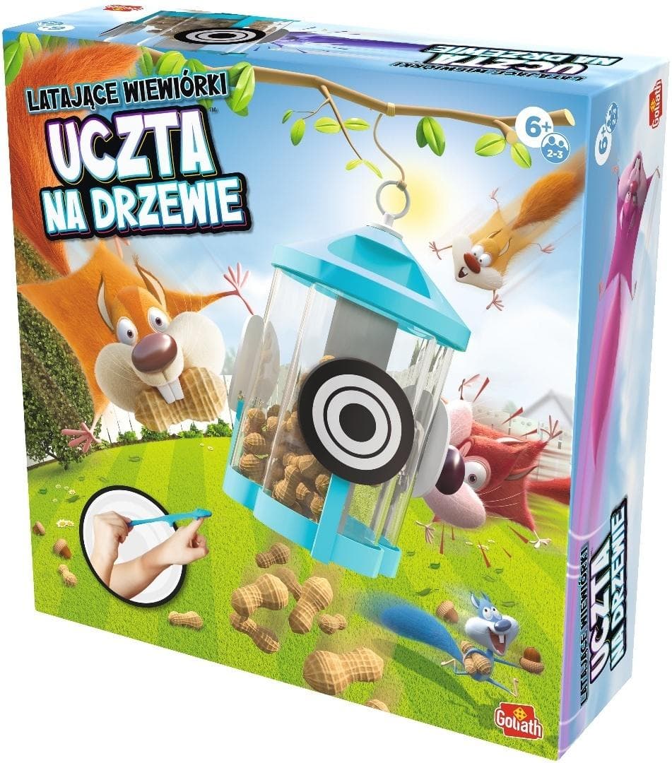 Gra Latające Wiewiórki Uczta na drzewie!