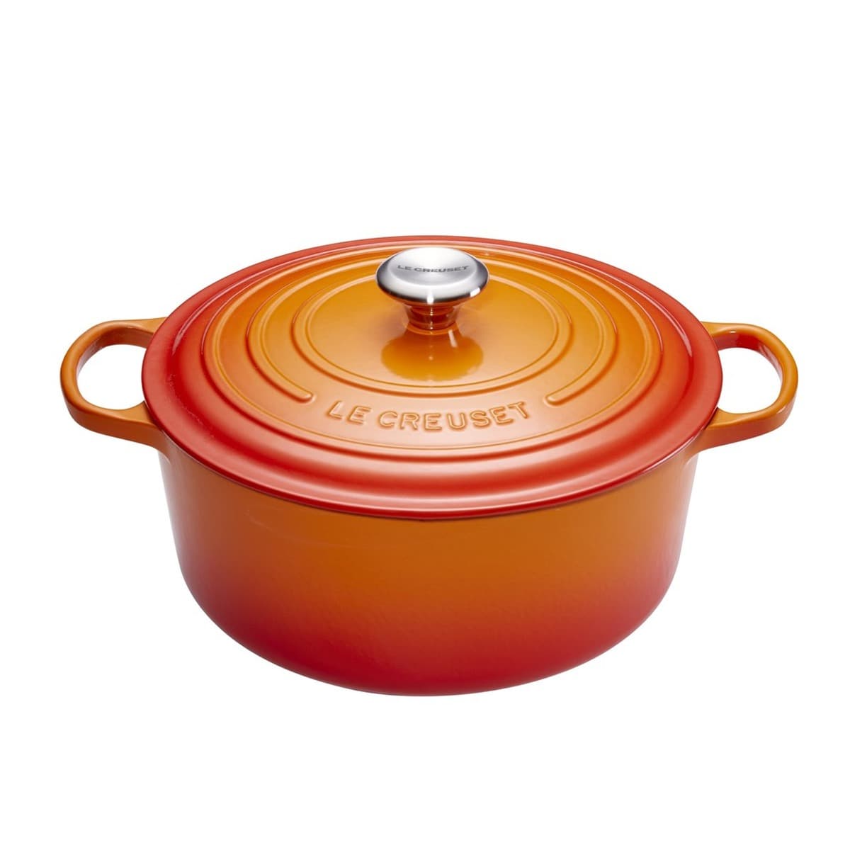 Le Creuset Puodas apvalus 20 cm vulkaninis