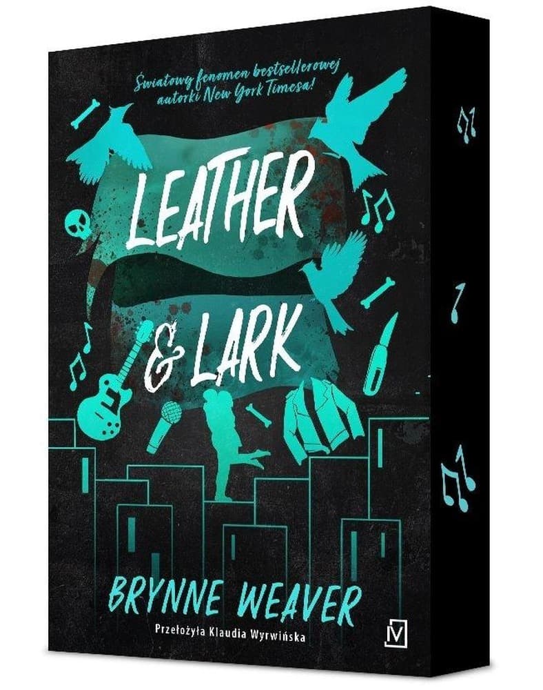Leather & Lark - Powieść (ilustrowane brzegi)