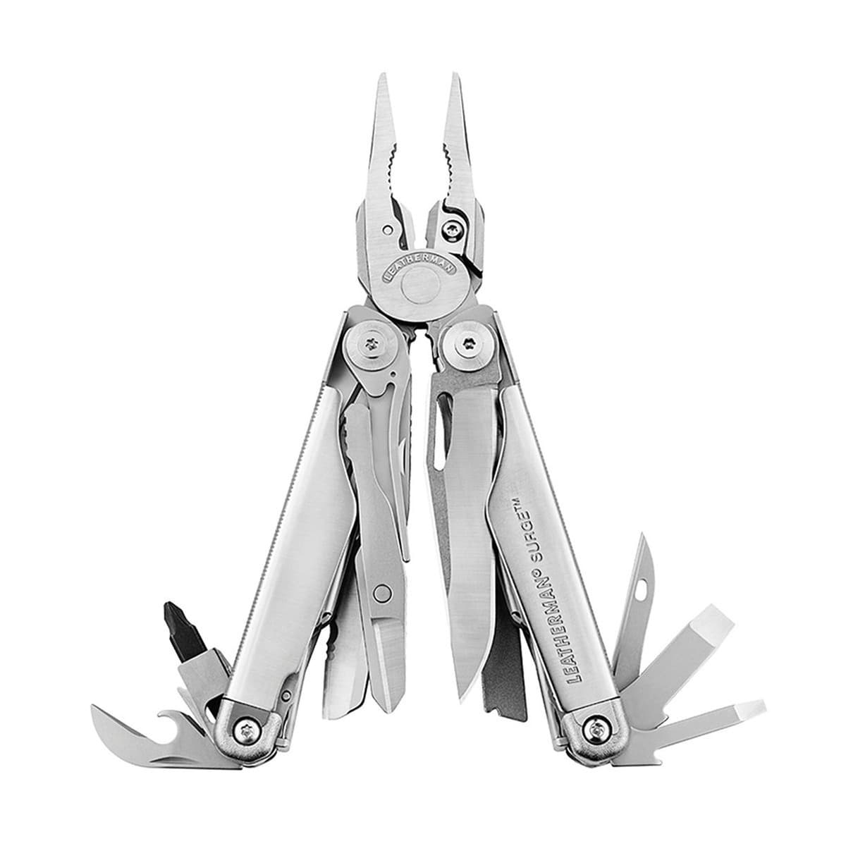 Leatherman Surge Szczypce Wielofunkcyjne Wytrzymałe 21 Narzędzi Stal Nierdzewna