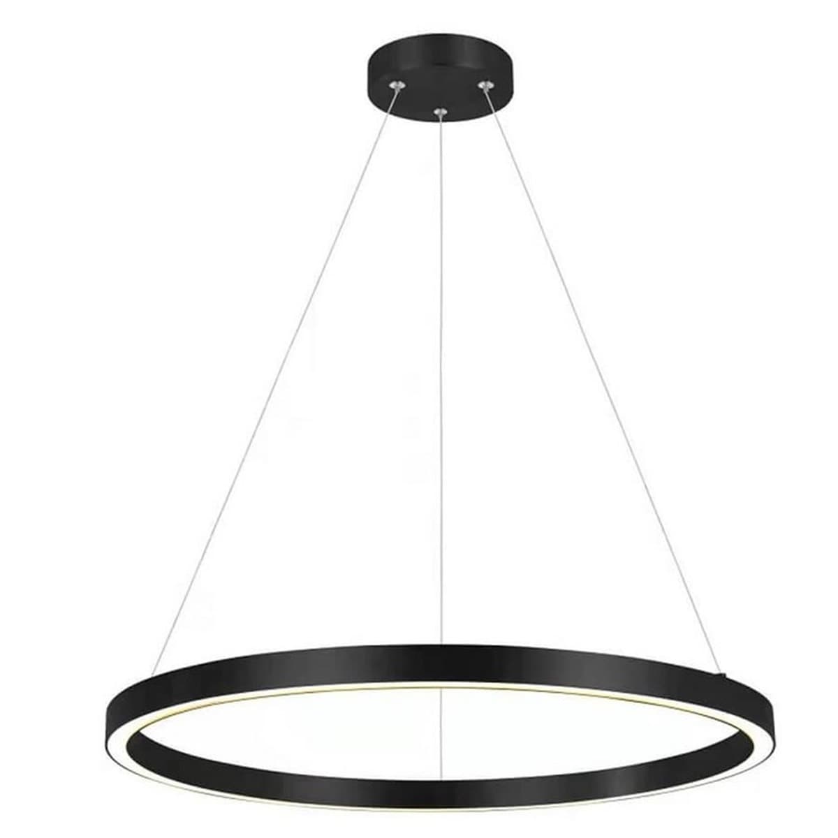 LED lampa wisząca MIDWAY 60CM czarna III