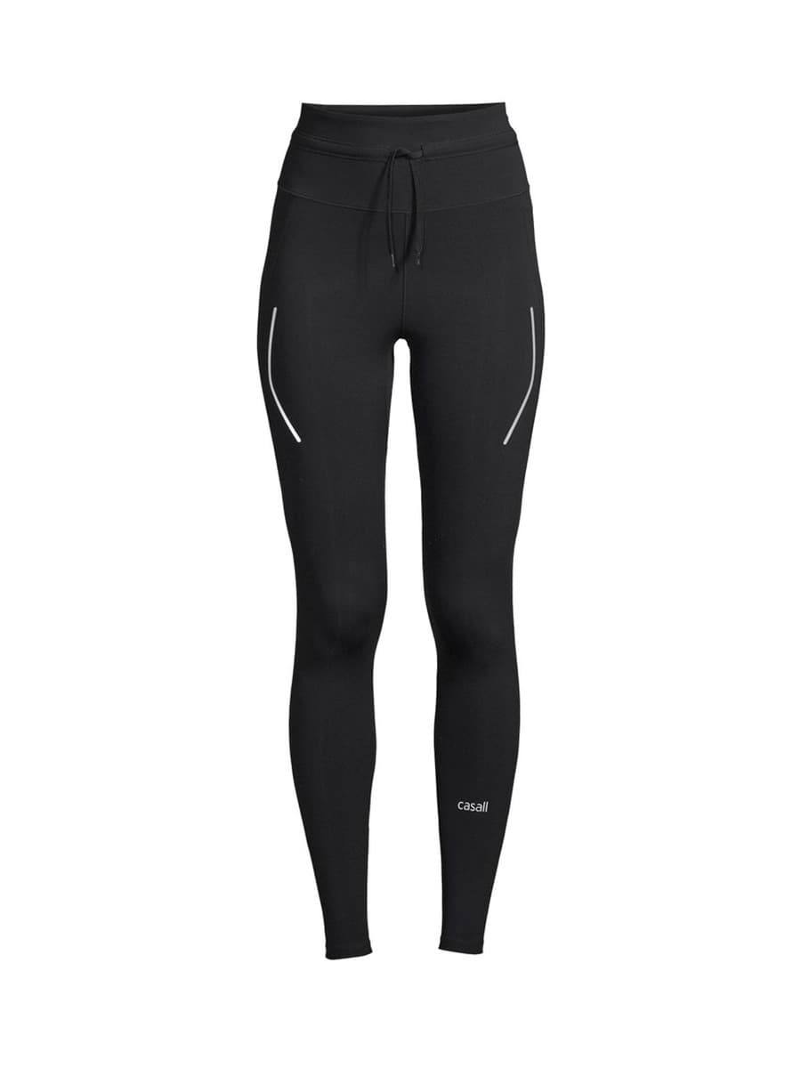 Legginsy treningowe CASALL Shapify High Waist Running Tights czarne