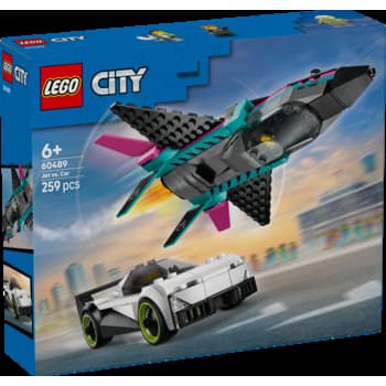 LEGO City Jet kontra samochód zestaw klocków