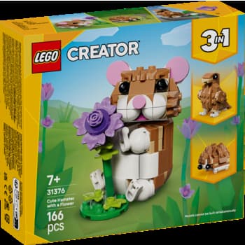 LEGO Creator Uroczy Chomik z kwiatkiem 3w1 31376