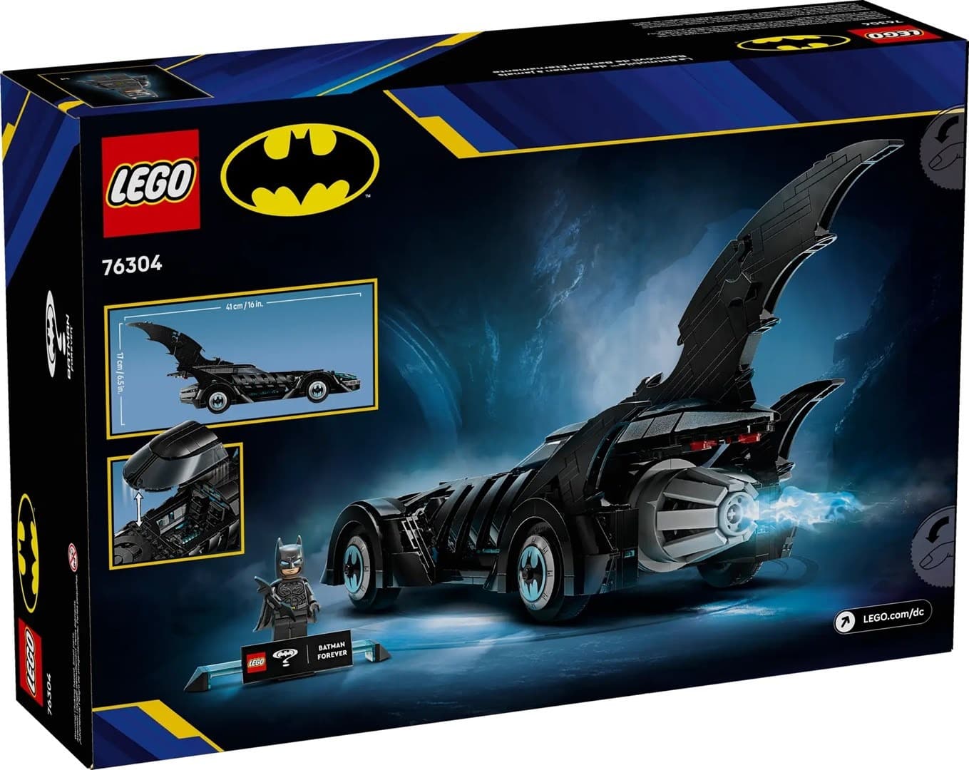 LEGO DC Super Heroes Batmobil Batman Forever zestaw konstrukcyjny 909 elementów