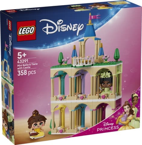 LEGO Disney Princess Minizamek Belli i Tiany zestaw klocków 358 elementów