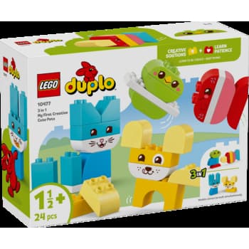 LEGO DUPLO MY FIRST Kreatywne urocze zwierzaki zestaw klocków 3w1