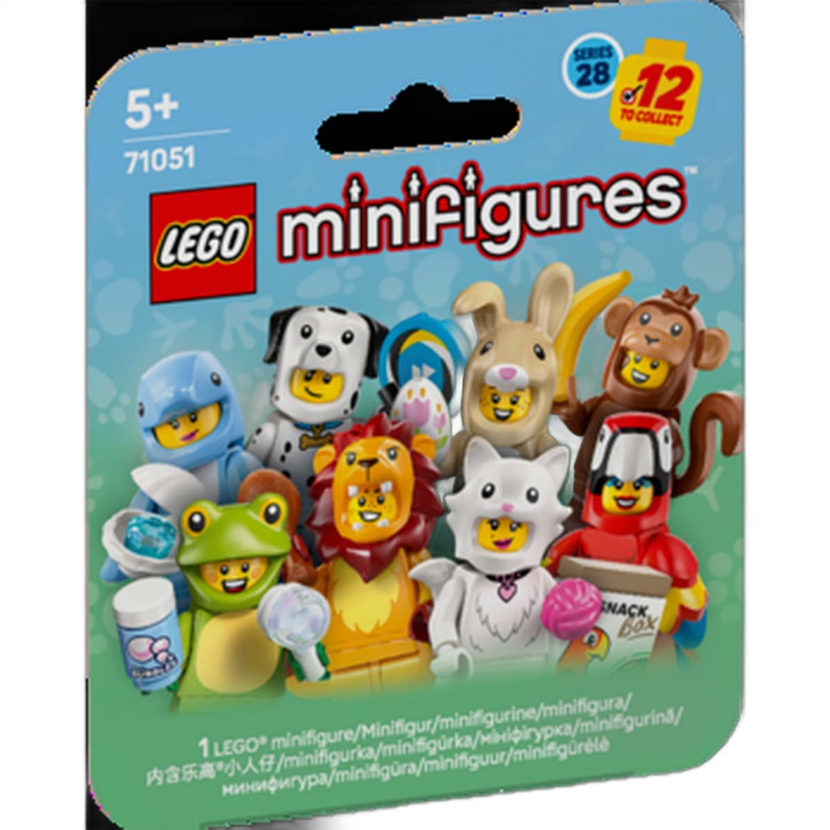 LEGO Minifigurki Seria 28 Zwierzęta Kolekcjonerska