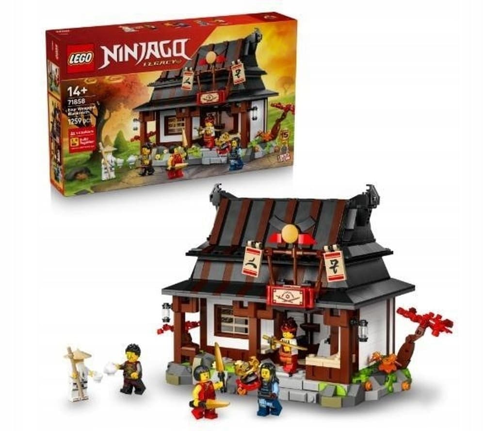 LEGO NINJAGO Kuźnia Czterech Broni 71858