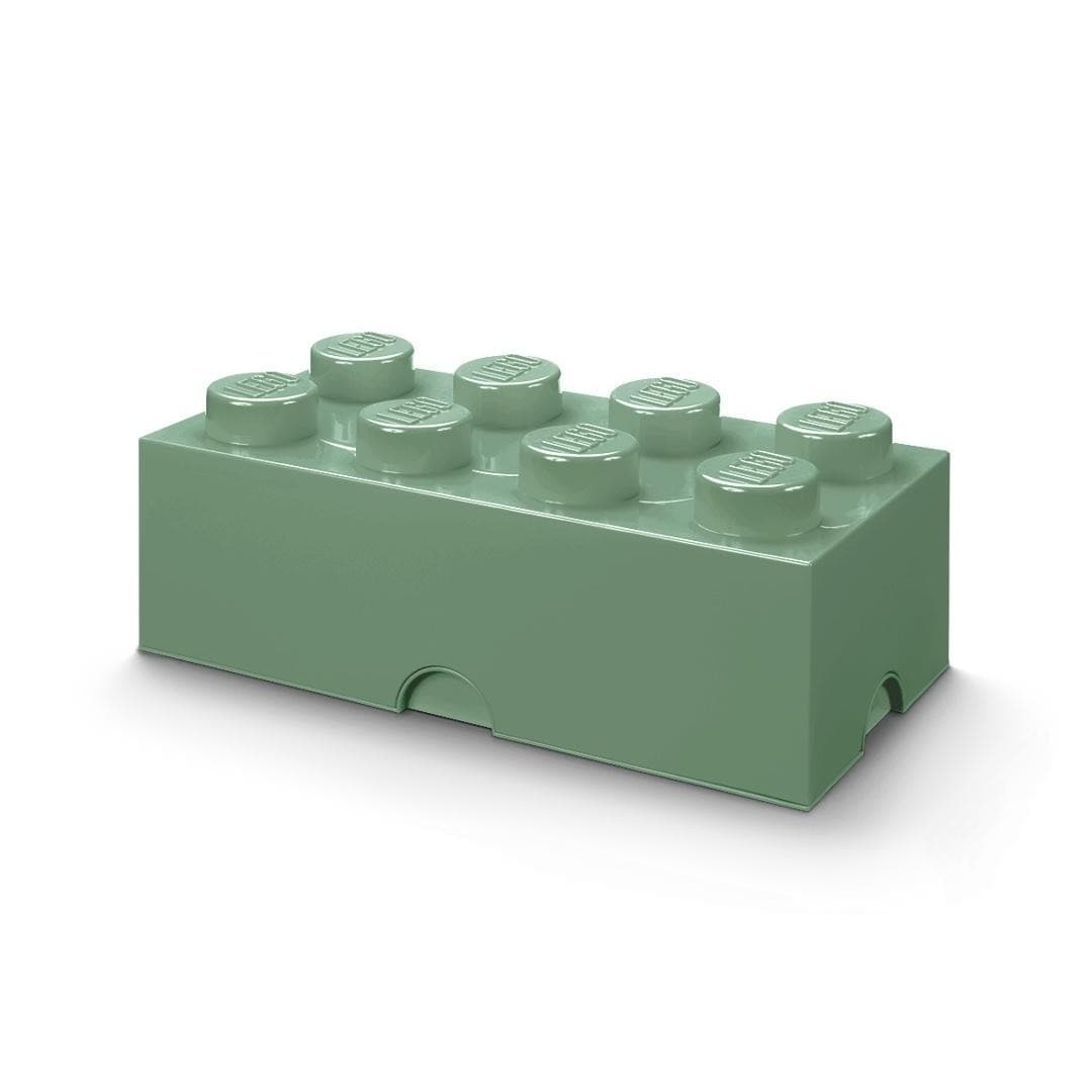 LEGO Pojemnik Klocek Ósemka Oliwkowy 12,1 l