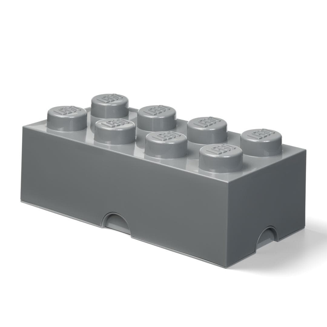 LEGO Pojemnik Klocek Szary 12,1 l
