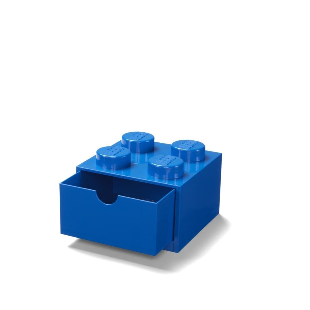 LEGO Pojemnik Klocek z Szufladą Niebieski