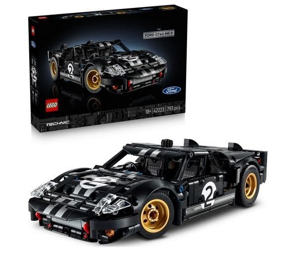LEGO Technic 1966 Ford GT40 MKII Samochód Wyścigowy zestaw klocków