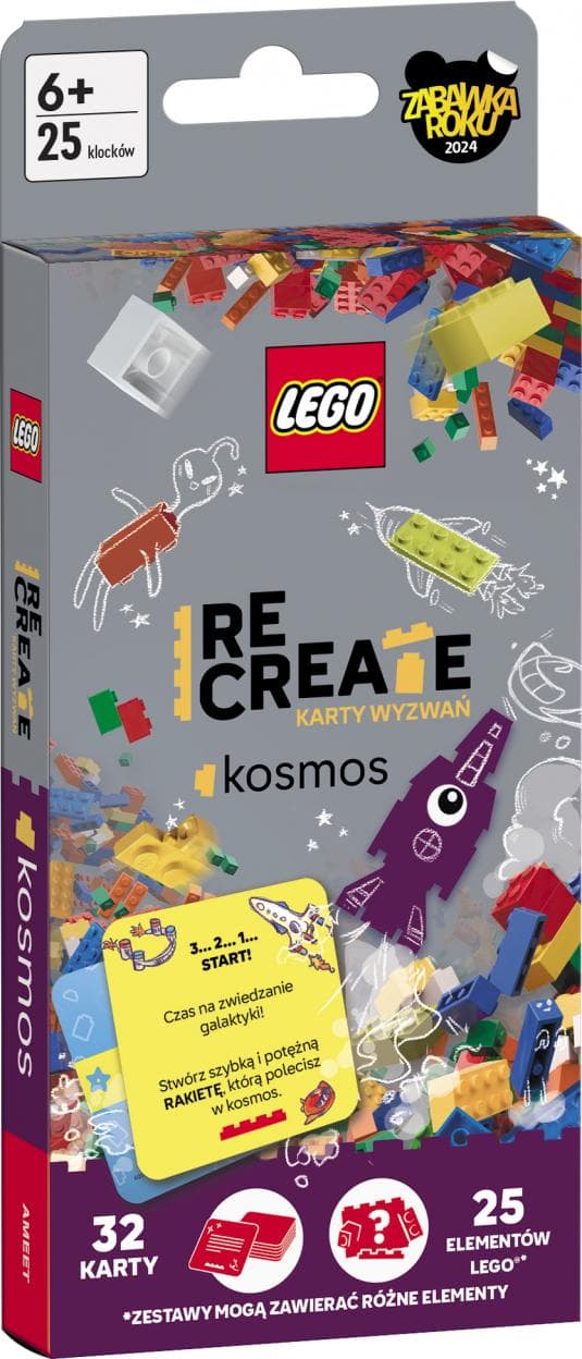 Lego Recreate Karty wyzwań Kosmos ACP-6602