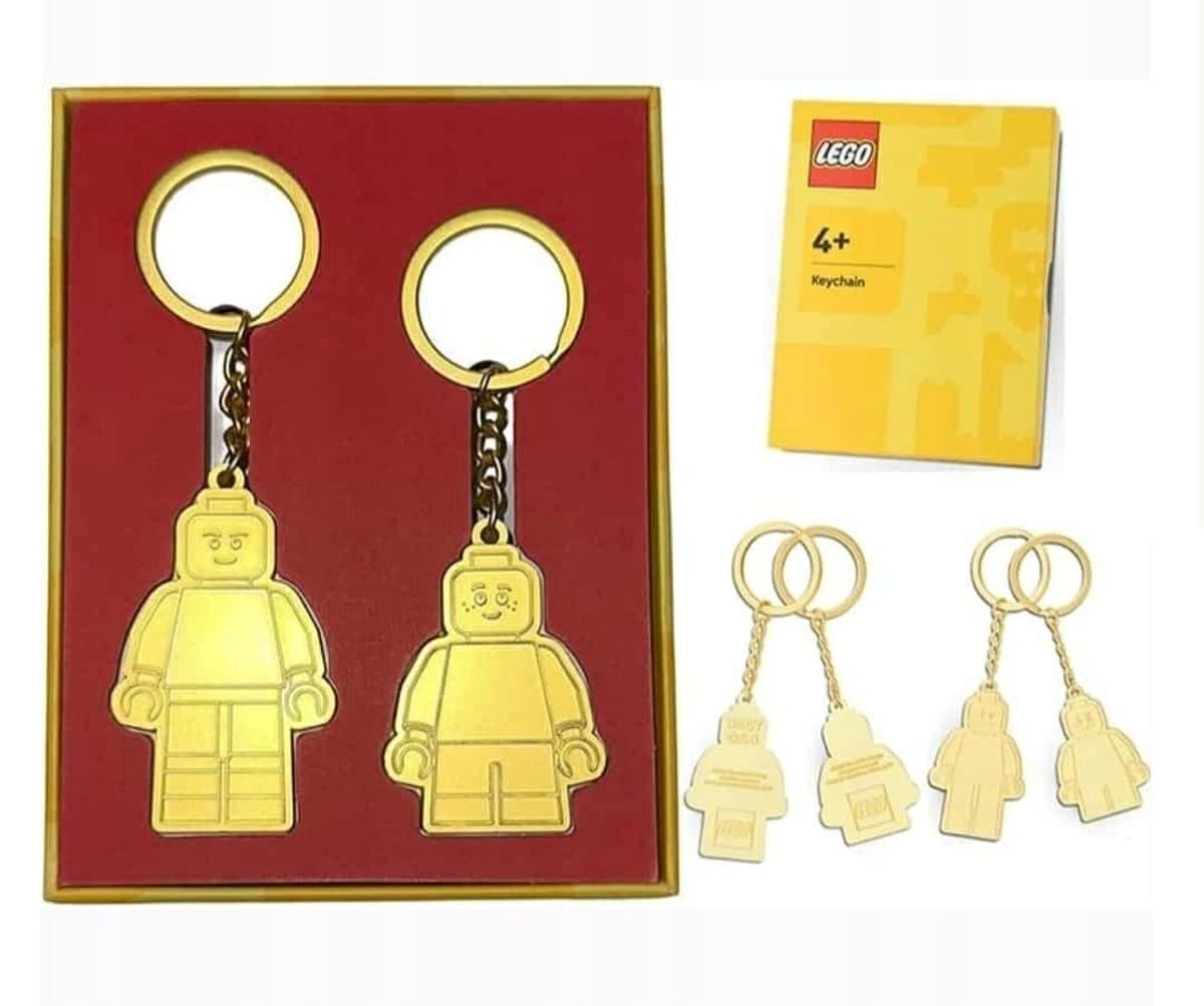 LEGO Zestaw breloków - Tata i Syn 2 sztuki