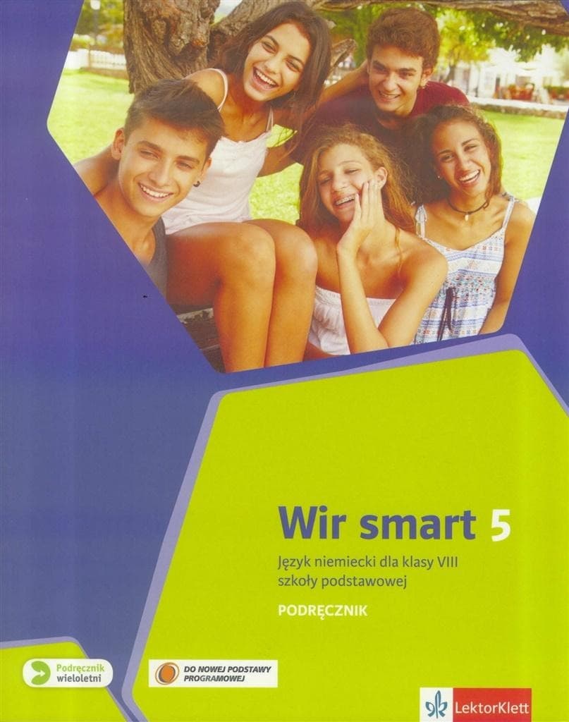 LektorKlett Wir smart 5: Podręcznik do języka niemieckiego dla klasy 4-8