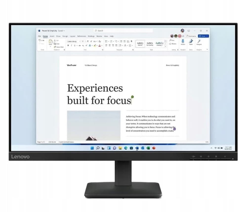 Lenovo L24-45 23.8" FHD 144Hz Monitor Cloud Grey