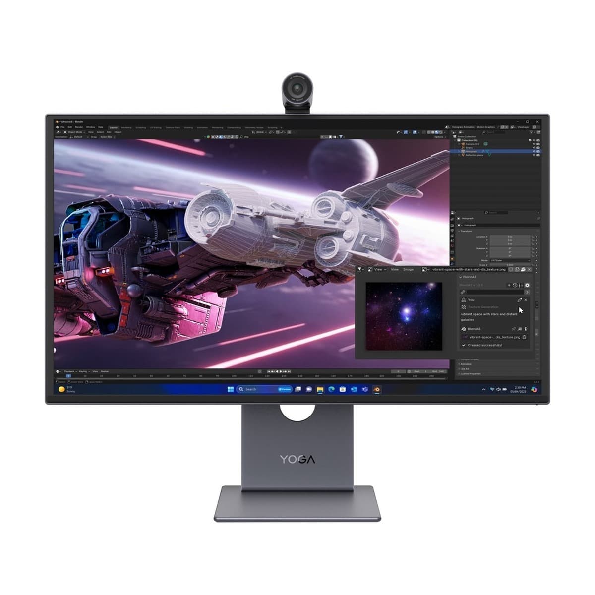 Lenovo Yoga Pro 27UD-10 26.5" UHD 120Hz Monitor Czarny