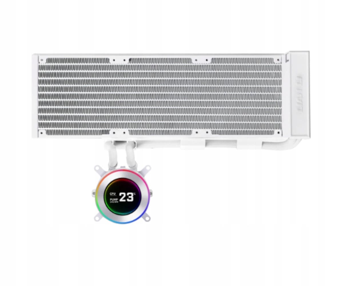 Lian Li HYDROSHIFT II LCD-C 360N Fanless ARGB AiO Wasserkühlung - biały
