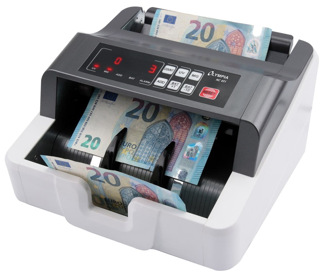 Liczarka do pieniędzy i banknotów Olympia NC 451