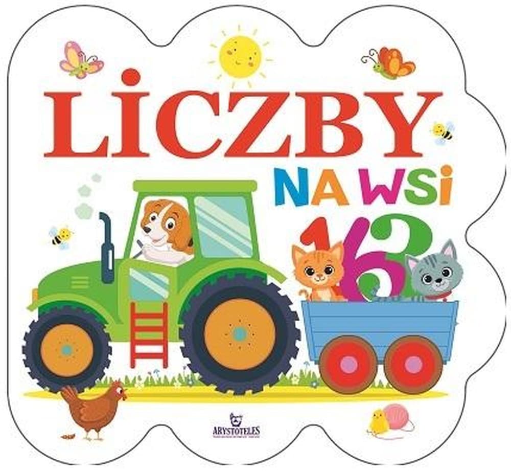 Liczby na wsi - książeczka edukacyjna dla dzieci Jarek Żukowski, Ewelina Chmielińska