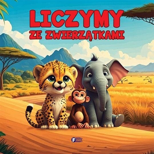 Książka dla dzieci Liczymy ze zwierzątkami