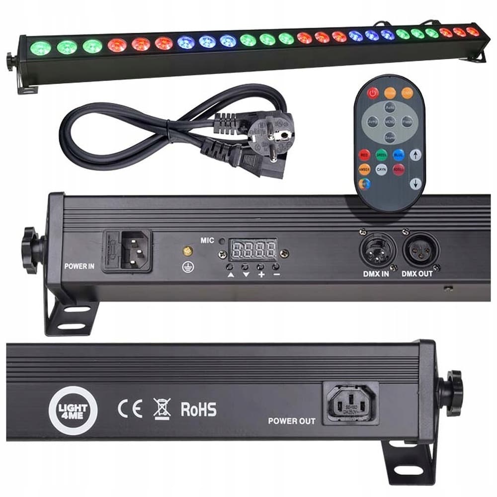 LIGHT4ME DECO BAR 24 RGB IR - Listwa LED z pilotem