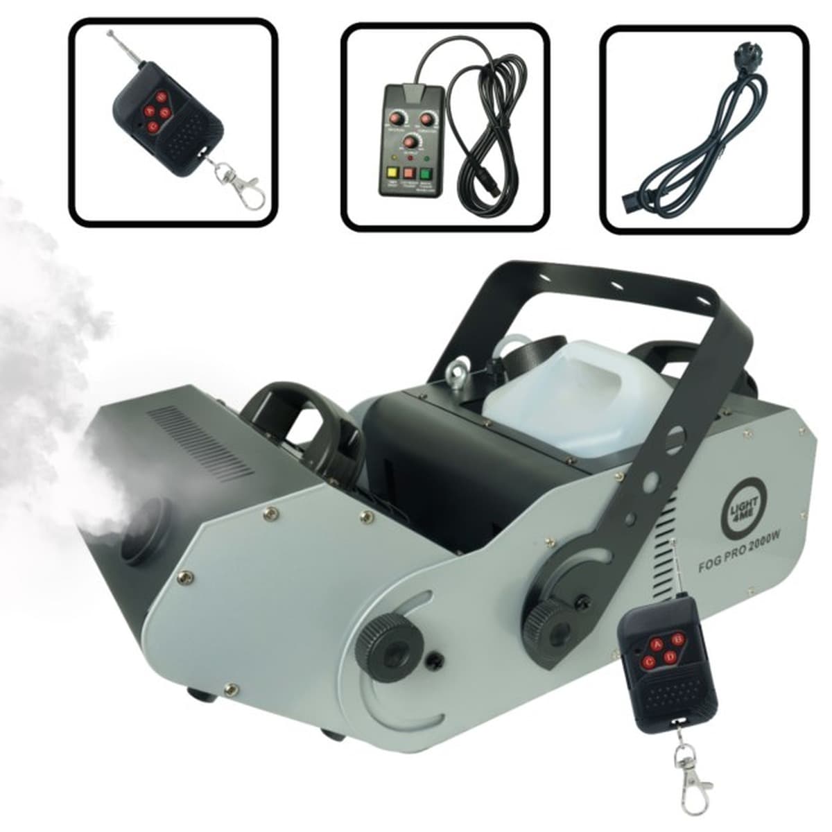 LIGHT4ME FOG PRO 2000W - Profesjonalna Wytwornica Dymu