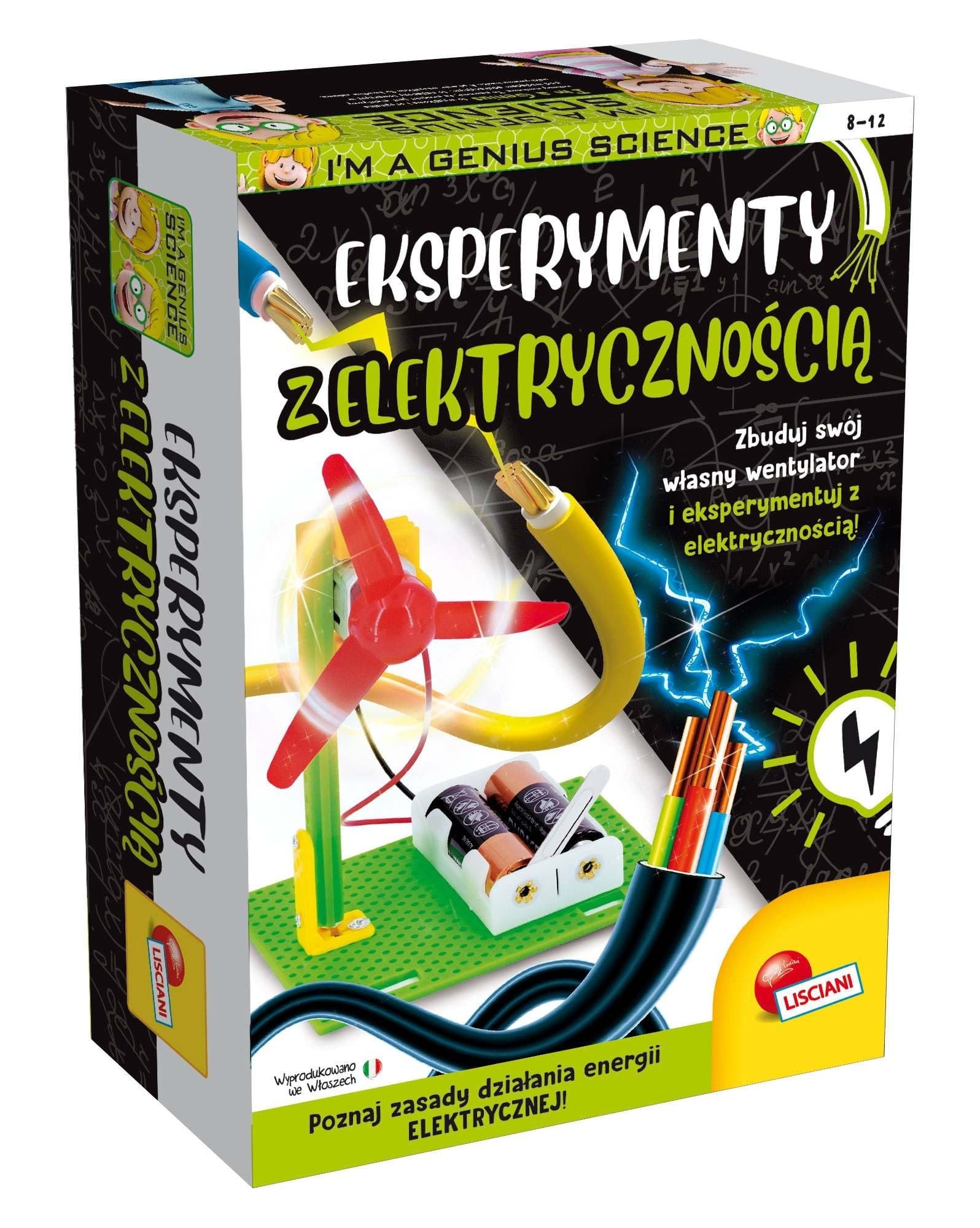 Lisciani I'm a Genius Eksperymenty z elektrycznością 304-PL100163