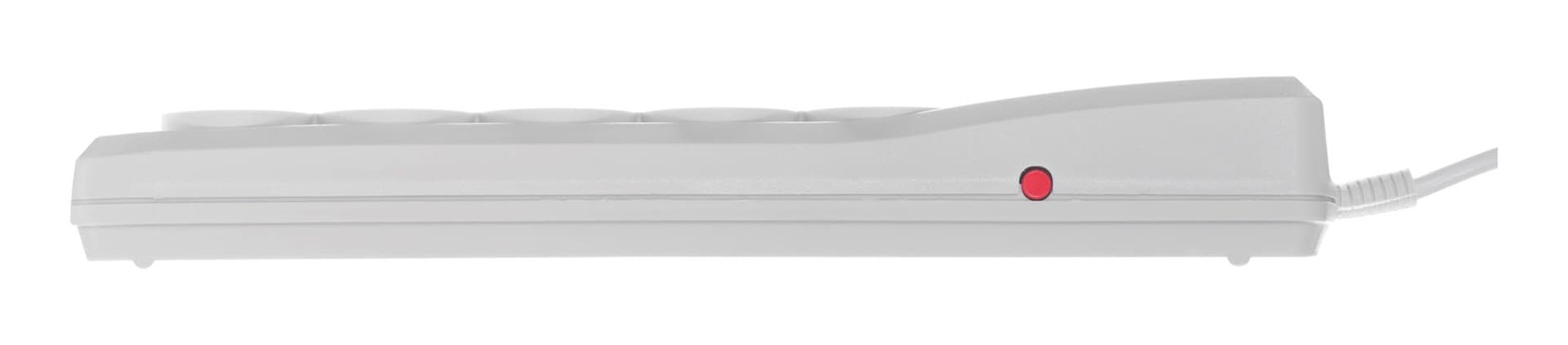 Listwa przeciwprzepięciowa Activejet 5 gniazd 5 m szara