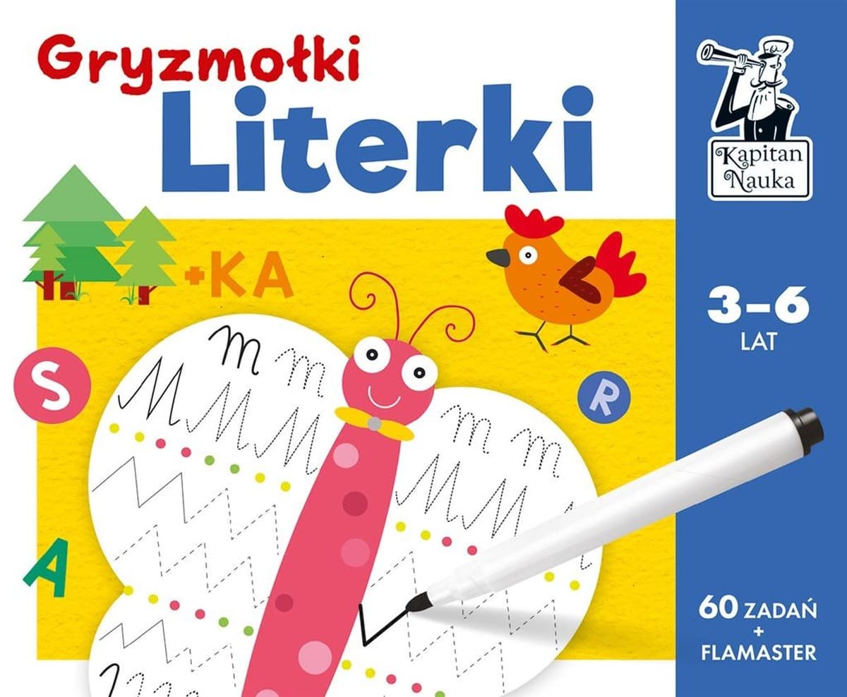 Literki. Gryzmołki. Kapitan Nauka wydanie 2