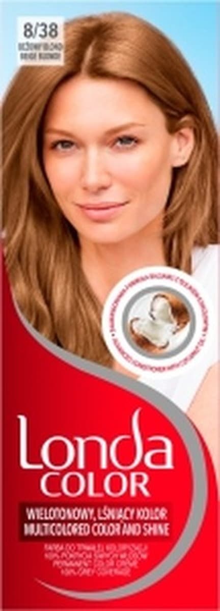 R- Londa Farba do Włosów Kolor 8/38 Beżowy Blond