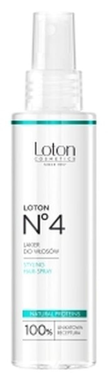 Loton Lakier do włosów NO 4 z dozownikiem 125 ml