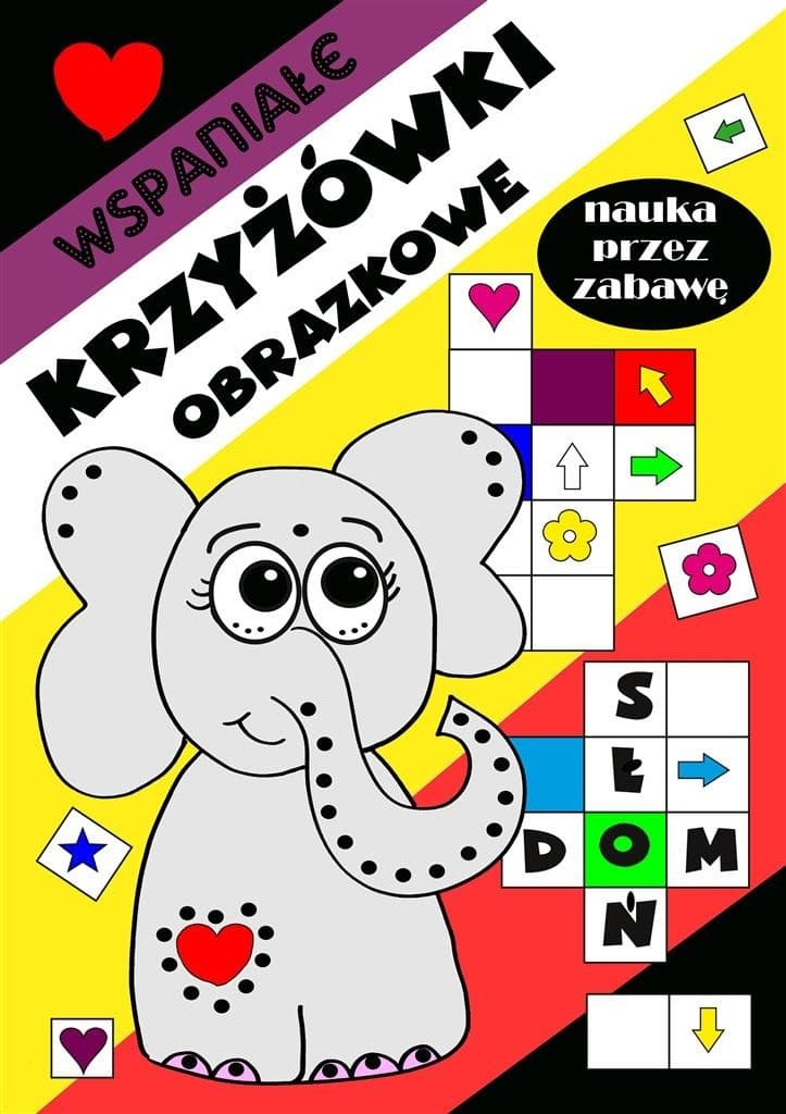 Love Books krzyżówki obrazkowe dla dzieci