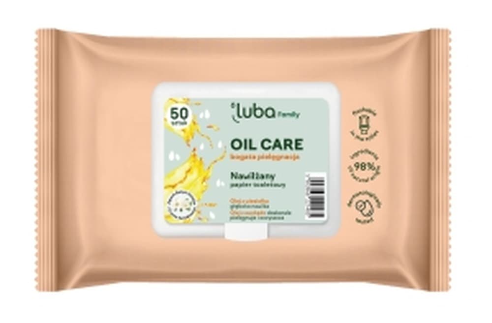LUBA Papier Toaletowy Nawilżany A50 Oil Care