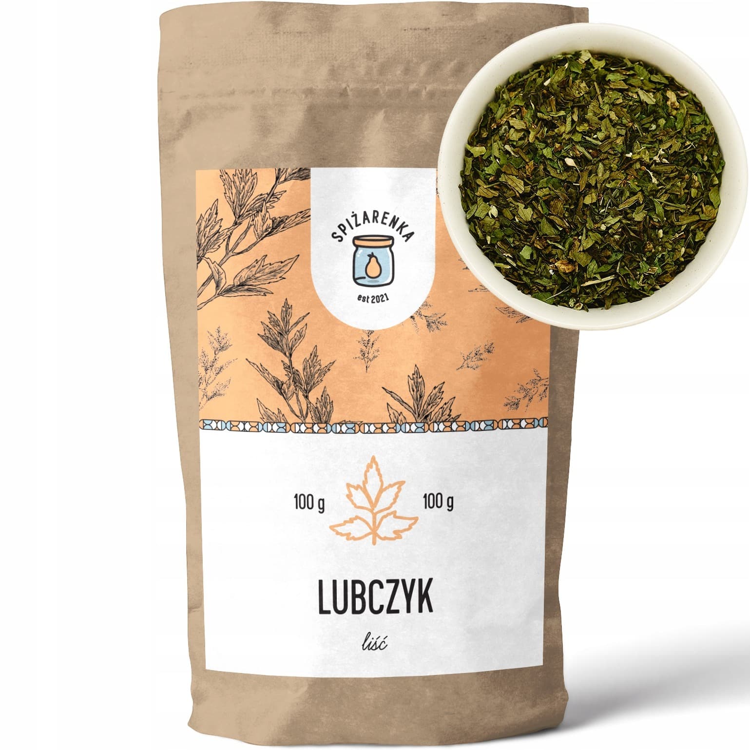 Lubczyk suszony liść Polskie Pola CYKORIA 16g