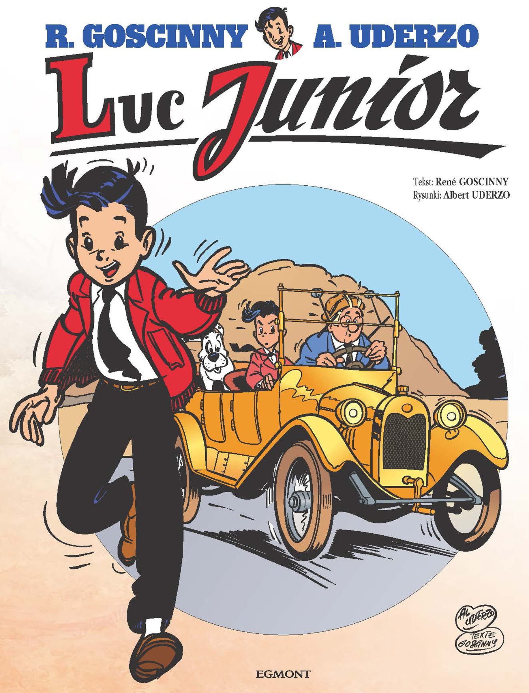 Luc Junior. Reporter i jego przygody w komiksie - Goscinny, Uderzo