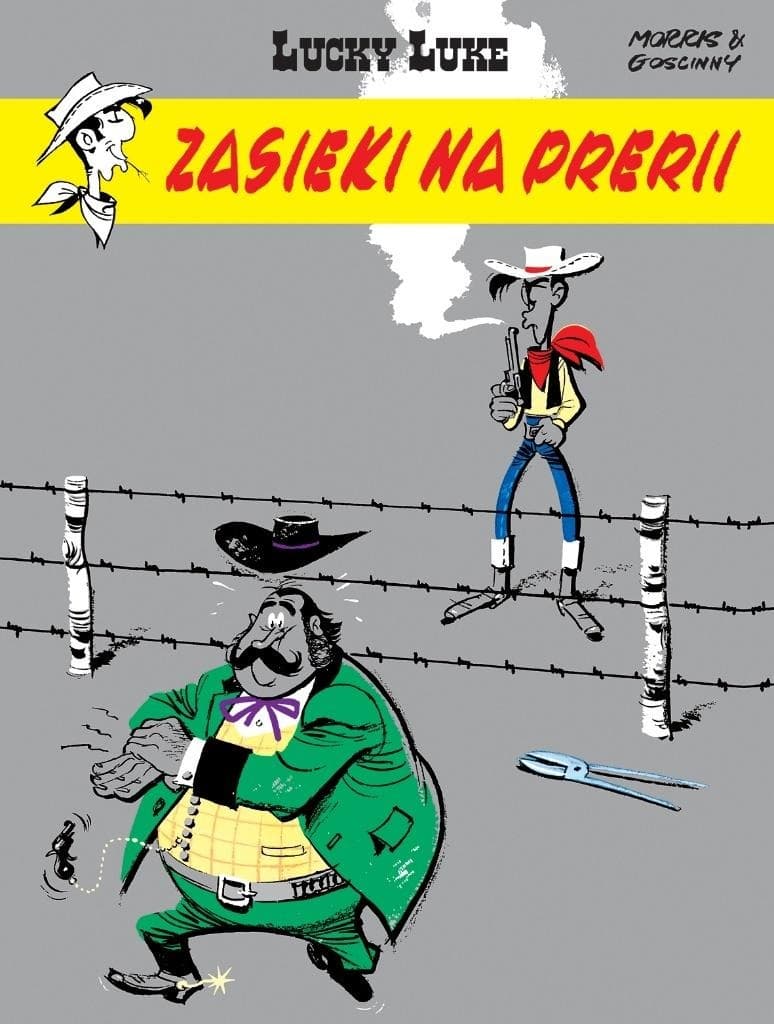 Lucky Luke. Zasieki na Prerii - Komiks Egmont